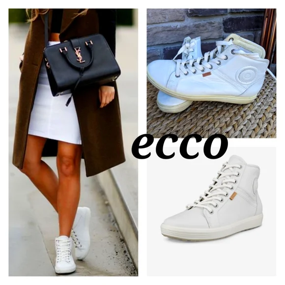 ECCO WOMEN'S SOFT HIGH-TOP SNEAKER